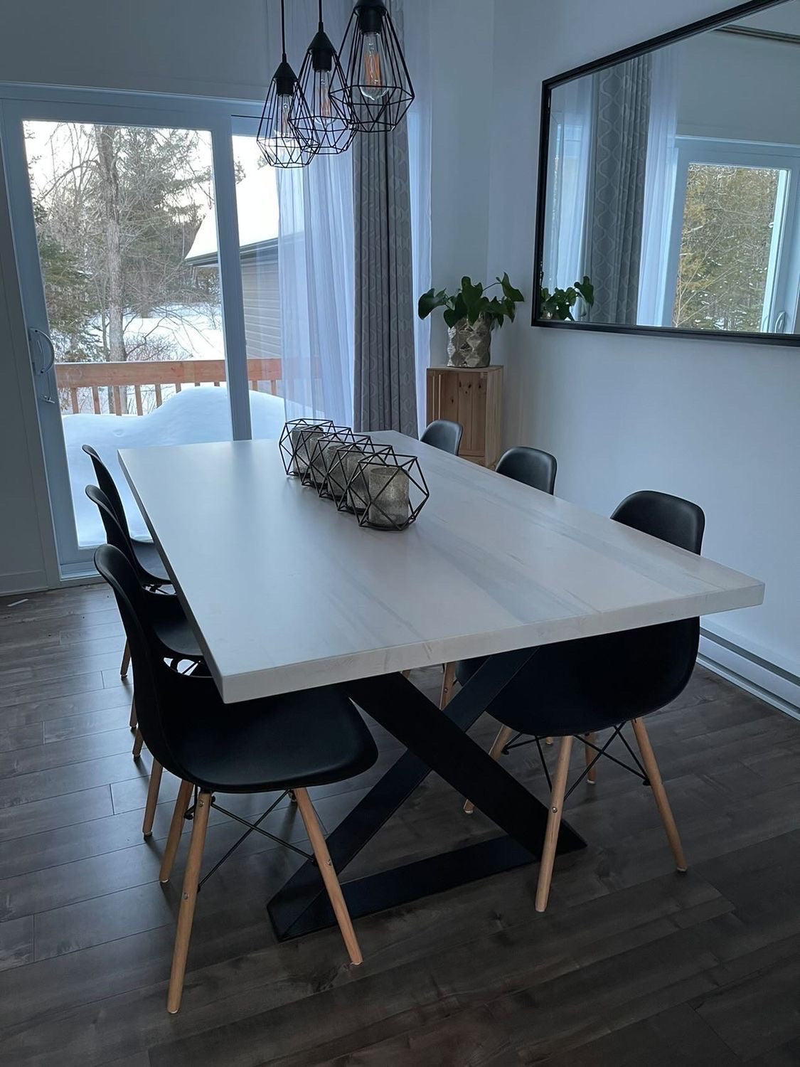Table de salle à manger Asbestos