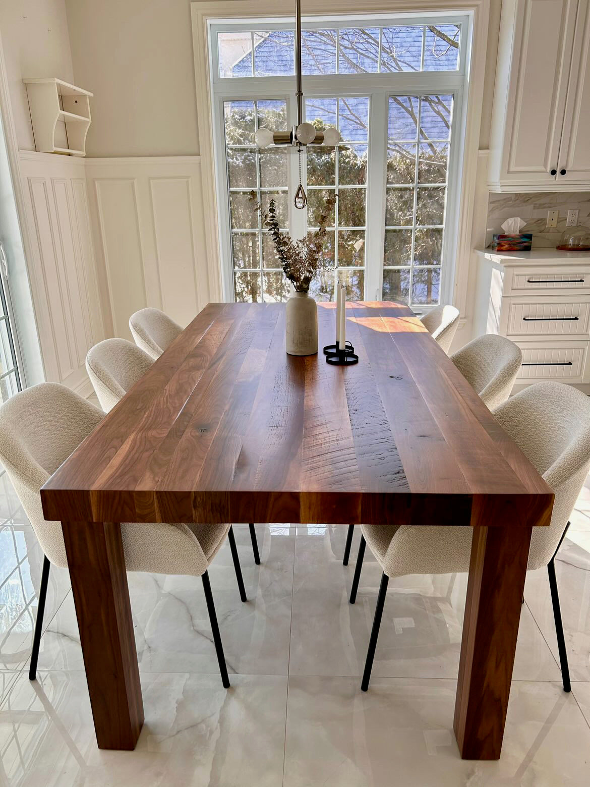 Table de salle à manger Yamaska en bois massif