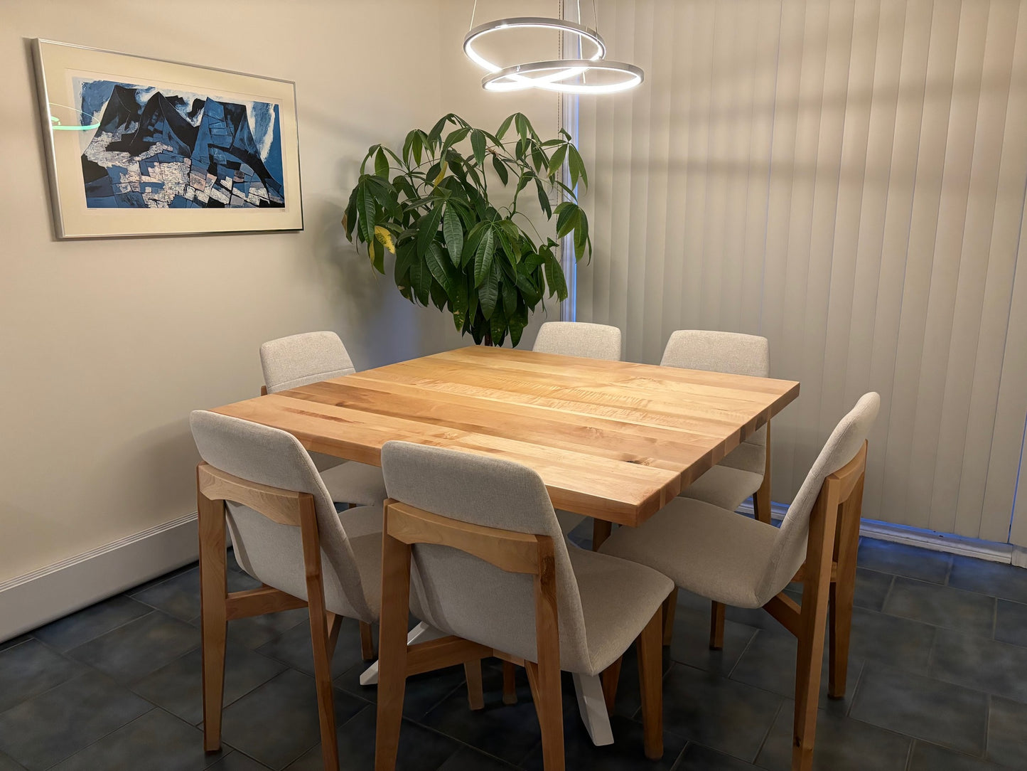 Table de salle à manger Asbestos