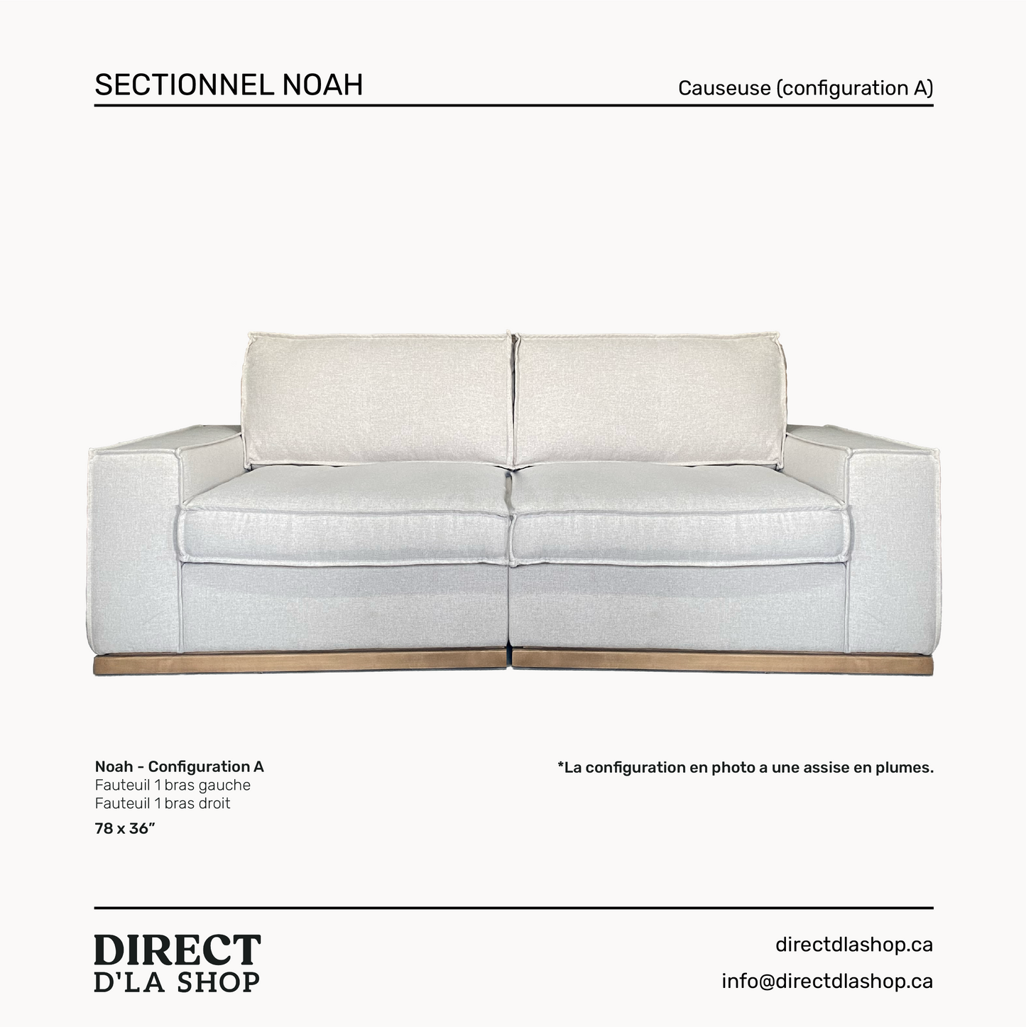 Sectionnel Noah
