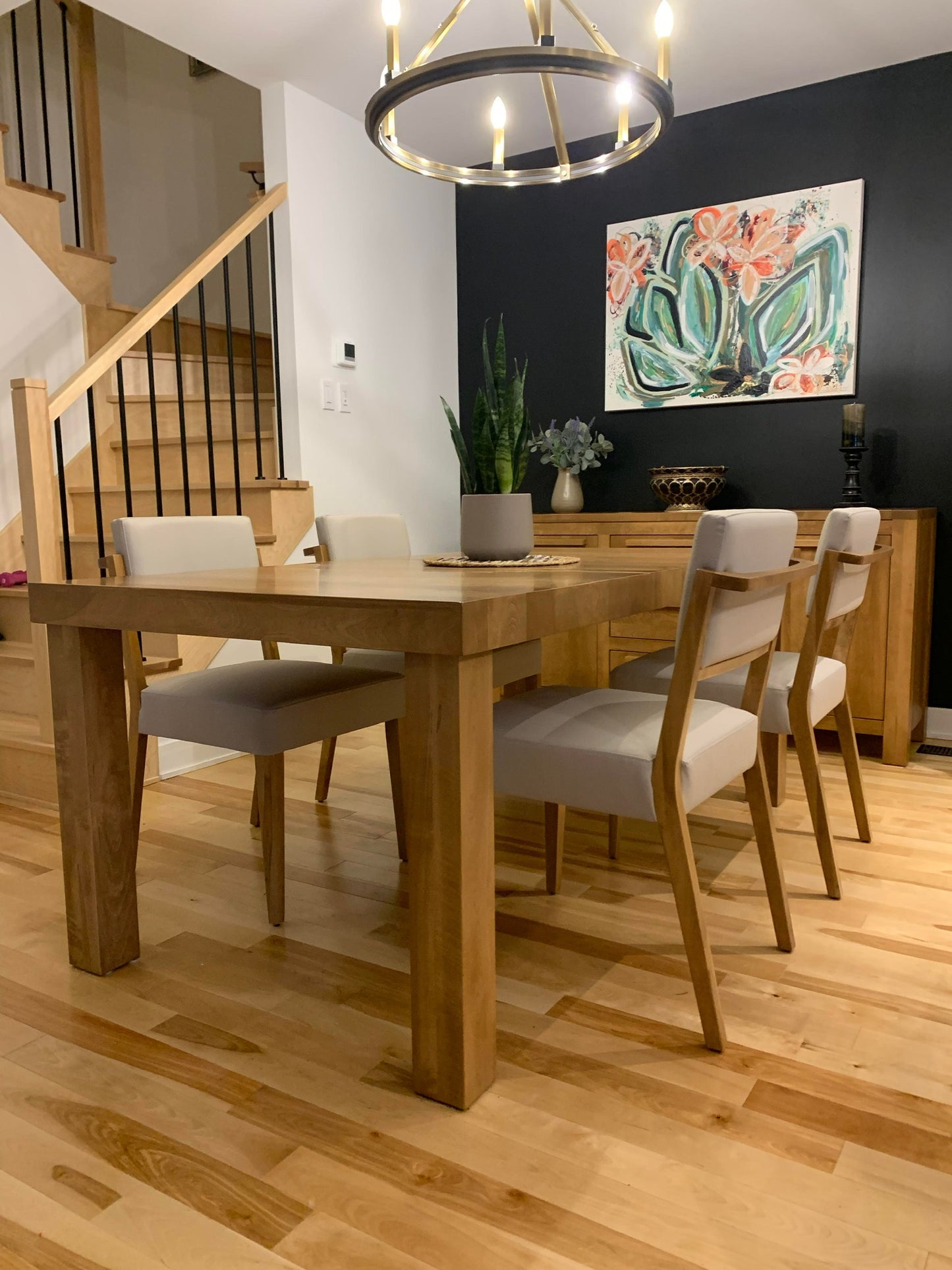 Table de salle à manger Yamaska en bois massif