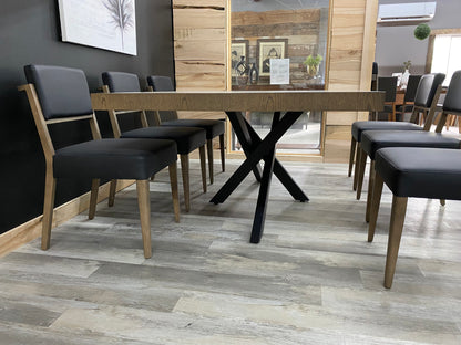 Ensemble de salle à manger - Table Gaspé 42 x 84" avec 6 chaises St-James