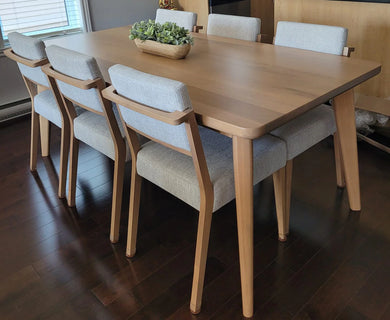 Table de salle à manger Mégantic en bois massif