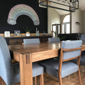 Table de salle à manger St-Sauveur en bois massif